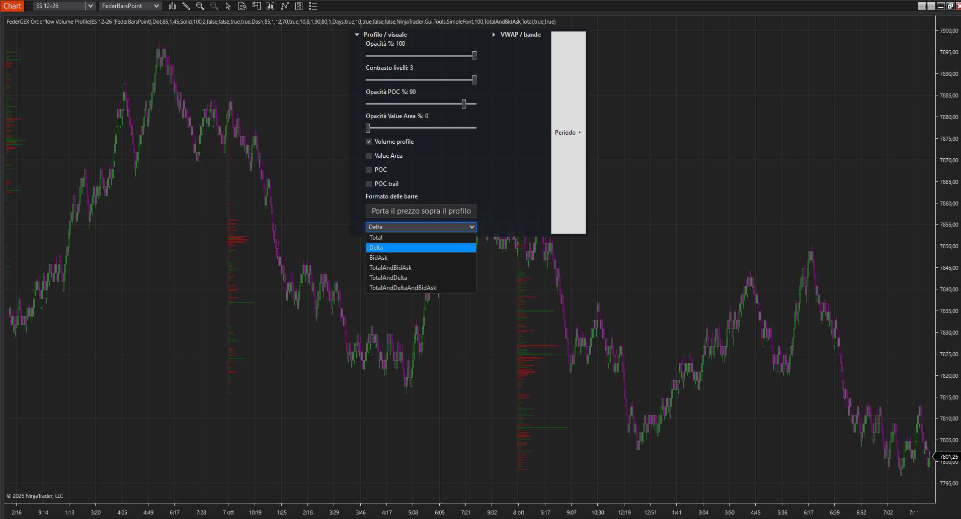 FederGEX Volume Profile — screenshot 3 of 5